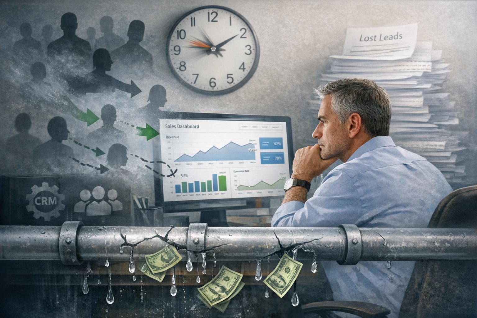 The Real Cost of Manual Follow-Up: What's Actually Leaking From Your Pipeline