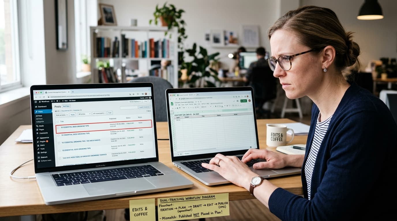 Why We Track Content Ideas in Two Places Before Publishing